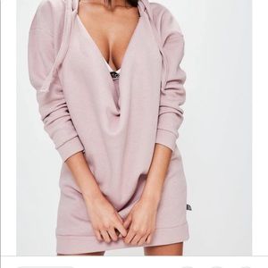 Oversized hoodie dress